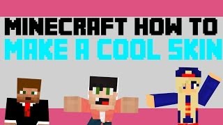 Tutorial  How To Make A Cool Minecraft Skin Best Way [upl. by Sueddaht342]