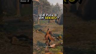 ¿Qué pasa si en SEKIRO 🤔🐺 sekiro fromsoftware gaming curiosidadesdevideojuegos [upl. by Billye]