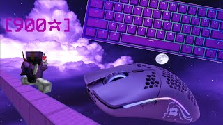 Satisfying Keyboard amp Mouse Sounds ASMR Relaxing Hypixel Bedwars [upl. by Weisman]