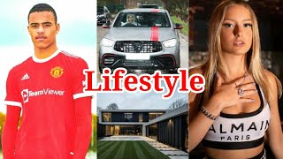 Mason Greenwood Lifestyle  Girlfriend  Salary  Cars  Family  Net worth  Harriet Robson  2021 [upl. by Ecylla]