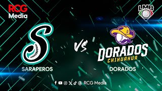 Primer juego de Saraperos de Saltillo VS Dorados de Chihuahua  12 de Julio de 2024 [upl. by Drofnelg]