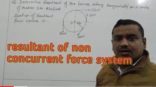 RESULTANT OF NONCONCURRENT FORCE SYSTEM  FORCE SYSTEM 31 ENGINEERING MECHANICS  SUMIT DWIVEDI [upl. by Liauqram770]