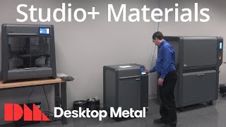 Desktop Metal Studio System Current Materials [upl. by Eed]