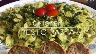 Chicken Pesto Pasta 🍽🍴😋 معكرونة بالدجاج و صوص البيستو [upl. by Aber]