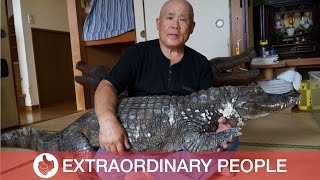 Brave Man Lives With Pet Caiman [upl. by Avra]