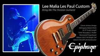 The Epiphone Lee Malia Les Paul Custom [upl. by Anividul]