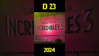 Incredibles 3 D23 [upl. by Romona716]