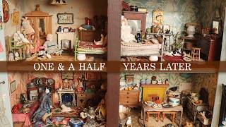 How Much Has My Antique Dolls House Changed In A Year  A Half Full Tour [upl. by Friedland336]