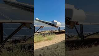 Robot 🤖 solar power plant cleaning Sol bright robot 🤖 [upl. by Huberty630]