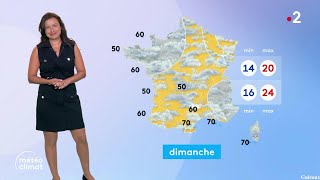 Anaïs Baydemir pour le journal météo climat du midi sur France 2 le 6 Septembre 2024 [upl. by Menides963]