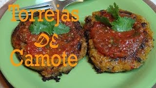 Torrejas de Quinoa con Camote Batata  Receta Vegana [upl. by Tereve]