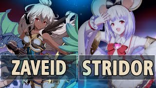 GBVSR🔥Zaveid Zooey Vs STridor Vikala🔥 High Level Gameplay [upl. by Gilud]