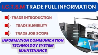 ICTSM Information Communication Technology System Maintenance  Technical Vinod [upl. by Naenej]