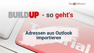 Adressen aus Outlook importieren [upl. by Andy]