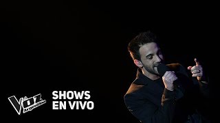 Shows en vivo TeamMontaner Braulio canta “Amiga mía” de Alejandro Sanz  La Voz Argentina 2018 [upl. by Cirtemed]