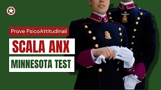 Preparazione PsicoAttitudinale Concorsi Scala ANX del Minnesota Test [upl. by Siaht]