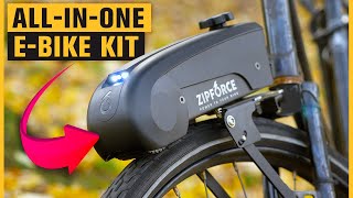 Revolutionary EBike Conversion Kit  ZIPFORCE SLIM REVIEW [upl. by Akinehc]