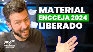 Material ENCCEJA 2024 liberado [upl. by Akenit]