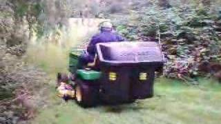 Attenborough Arboretum Mowing With John Deere LX289 [upl. by Yoral365]