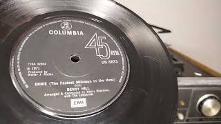 Ernie The Fastest Milkman In The West  Benny Hill  1971 Columbia 45rpm Vinyl  GEC Soundeck [upl. by Anelej523]