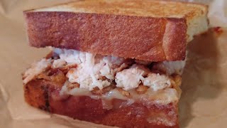 Panera Bread Smokehouse BBQ Chicken Sandwich Review [upl. by Atinob778]