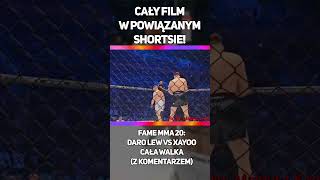 FAME MMA 20 DARO LEW VS XAYOO CAŁA WALKA Z KOMENTARZEM famemma famemma20 darolew xayoo fame [upl. by Norat]