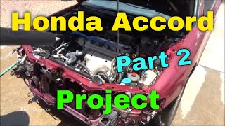 The Honda Accord Project Part 2  The Beginning [upl. by Roxi]