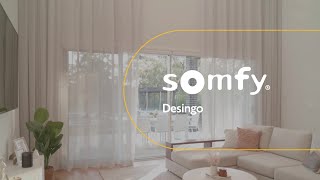 Effortless Comfort Control Your Curtains with Somfys Desingo Motor [upl. by Fasa]