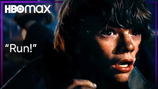 Super 8  The Explosive Train Crash  HBO Max [upl. by Annaicul]