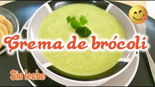 Sopa de brocoli [upl. by Atiroc]