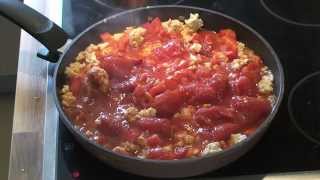 Gehacktes Hähnchenfilet in Tomatensauce  Bodybuilding Rezept [upl. by Verena]