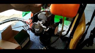 unboxing carburator tasco 328 for 2 stroke [upl. by Enerual65]