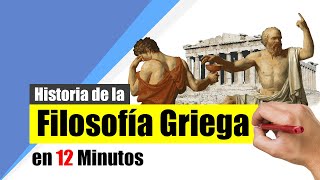 La FILOSOFÍA GRIEGA  Resumen  Los presocráticos los sofistas Sócrates Platón Aristóteles [upl. by Roseanna]