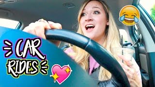 CAR RIDES WITH ALISHA AlishaMarieVlogs [upl. by Aisatan]