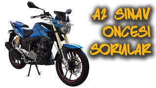 A2 SINIFI MOTOSİKLET SINAVI ARAÇ TANITIMI 🏍️  MONDIAL ZONE 180 [upl. by Ozne]