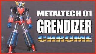 HL PRO METALTECH 01 UFO GRENDIZER Chrome edition diecast robot figure [upl. by Irahs350]