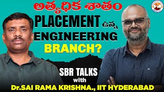 ఈ BRANCH వారికి ఇన్ని JOBS ఉన్నాయా  METALLURGY  IIT HYDERABAD  SBR TALKS [upl. by Macgregor]