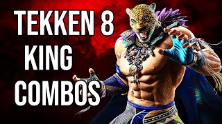 Tekken 8 King Beginner Combos  Tekken 8 Guide [upl. by Anauqed]