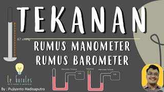 Tekanan 8  Tekanan Gas Barometer Manometer Tertutup Manometer Terbukat  Fisika SMP [upl. by Daniella319]