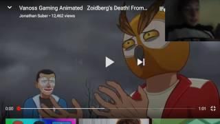 Vanossgaming zoidbergs death animated reaction [upl. by Elamef]