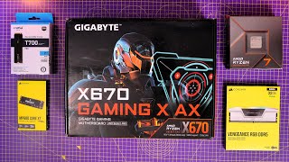 Gigabyte X670 X Gaming X AX AMD motherboard feature review [upl. by Noirrad]