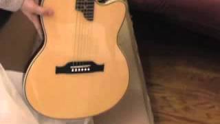 Epiphone SST Studio Electric Acoustic Guitar unboxing reviewmov [upl. by Malliw]