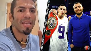 JORGE LINARES SAYS TEOFIMO LOPEZ DOESNT HAVE IQ TO BEAT OLD VASYL LOMACHENKO [upl. by Jenn]