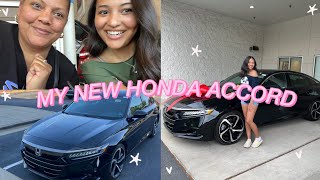 I GOT MY FIRST CAR  HONDA ACCORD 2022 [upl. by Medin609]