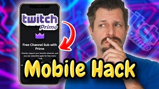 How To Subscribe With Twitch Prime On Mobile  iOS amp Android [upl. by Assenna341]