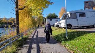 Beach Promenade Walk In Norway  Kongsvinger [upl. by Verneuil]