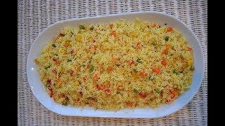 Try this way to cook rice You will not regret itJOLLOF RICERIZ FRIT NIGERIAN Cest délicieux [upl. by Tigdirb]