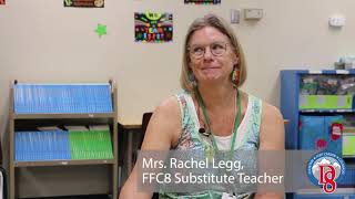 Staff Feature Substitute Teacher Rachel Legg [upl. by Bannon488]