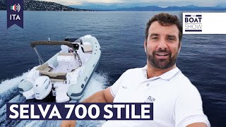 ITA SELVA 700 STILE  Prova Gommone  The Boat Show [upl. by Konstantine161]