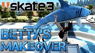 Skate 3  Part 5  BETTYS MAKEOVER  COFFIN OVER THE SHARK [upl. by Tor151]